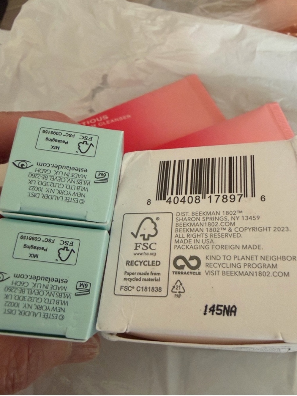 Bundle of full size / travel size skin/body care items; assorted brands - Picture 10 of 14
